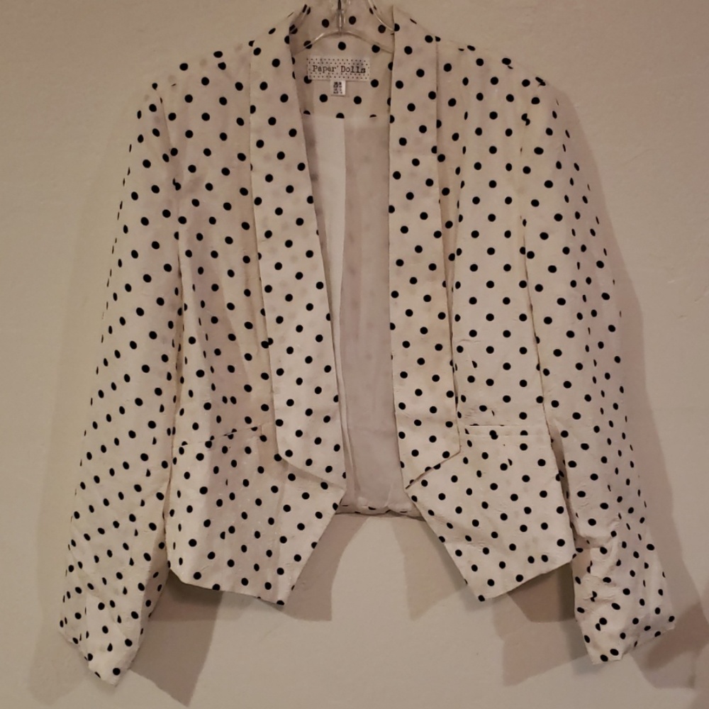 Polka Dot PAPER DOLLS Blazer